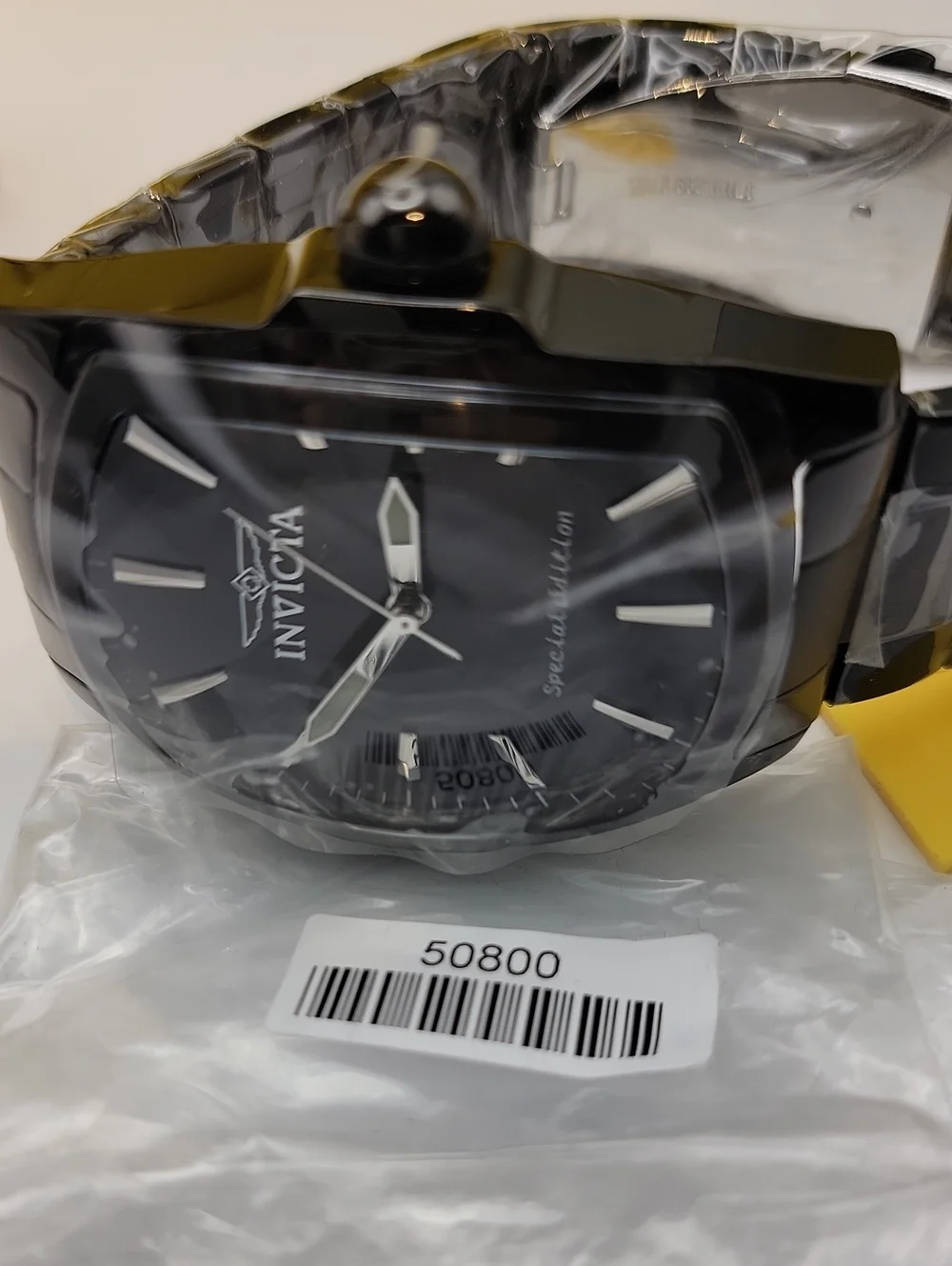 NEW ⌚️ Invicta Lupah Ironvane Men's Special Edition Watch - 47mm, Black 50800